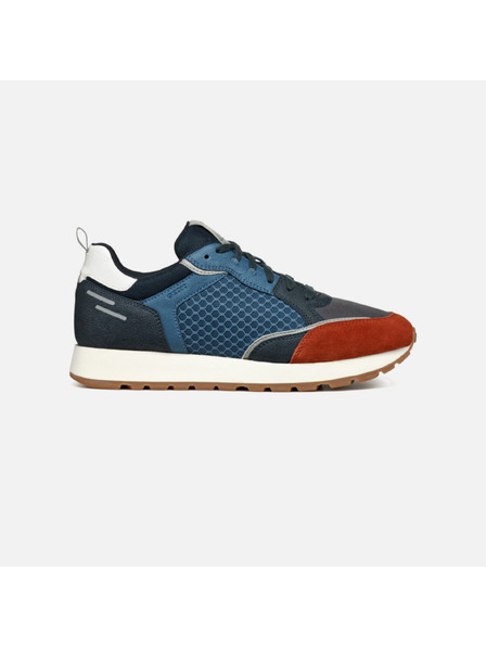 Geox Blaue Herren-Turnschuhe Geox Partenio