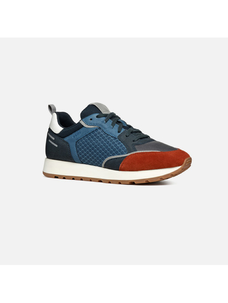 Geox Blaue Herren-Turnschuhe Geox Partenio
