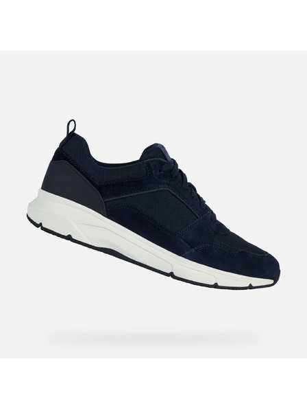 Geox Dunkelblau Herren Geox Radente Turnschuhe