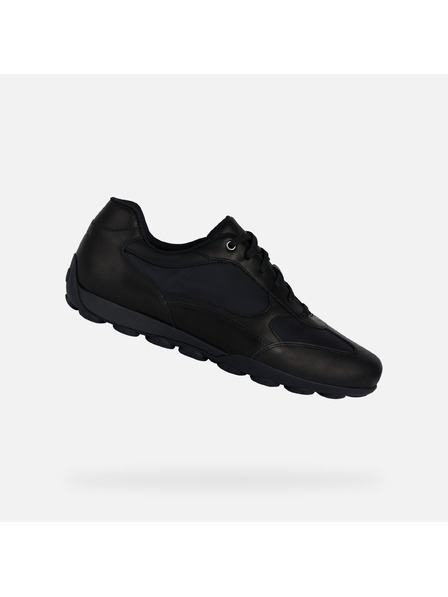 Geox Schwarze Herren Geox Snake 2.0 Turnschuhe