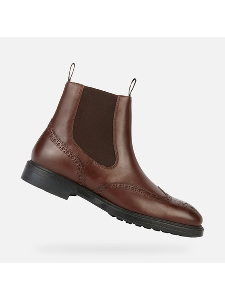 Geox Braune Herren Stiefeletten Geox Tiberio