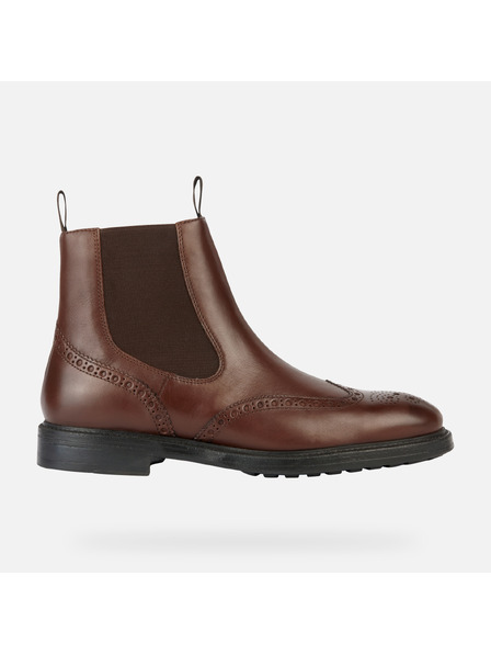 Geox Braune Herren Stiefeletten Geox Tiberio