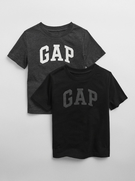 GAP Kinder T-Shirts mit Logo, 2 Stück