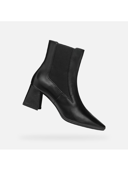 Geox Schwarze Damen-Stiefeletten Geox Giselda