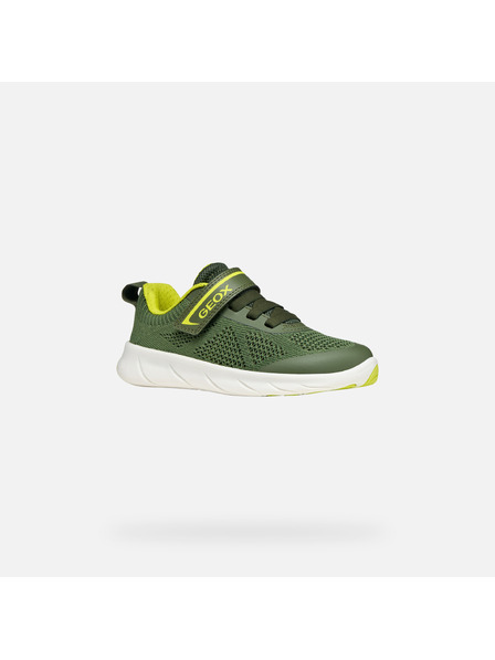 Geox Grüne Jungen-Sneaker Geox Foot-Run