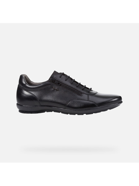 Geox Schwarze Herren-Sneaker Geox Symbol