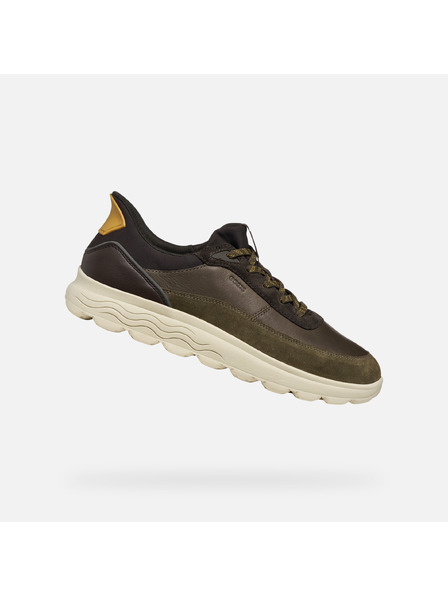 Geox Dunkelgrüne Herren Sneaker Geox Spherica Plus