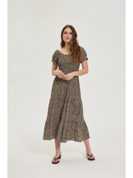 Moodo Viskose Midi-Kleid Moodo