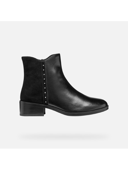Geox Schwarze Damen-Stiefeletten Geox Camexia