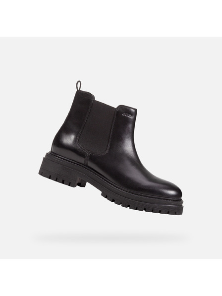 Geox Schwarz Damen Stiefelette Geox Iridea