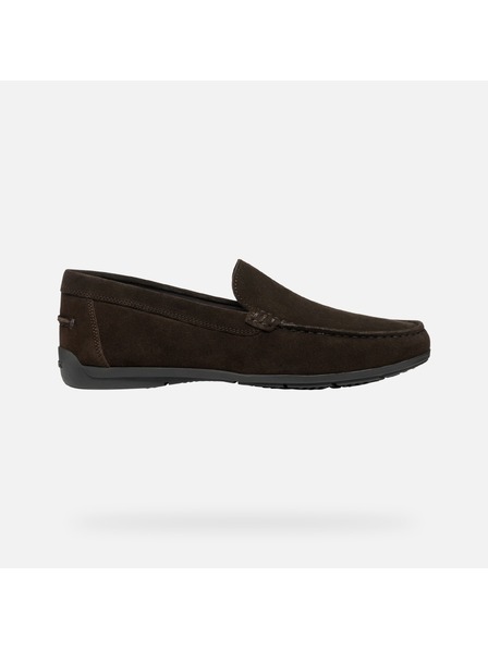 Geox Dunkelbraune Herren-Mokassins Geox Siron
