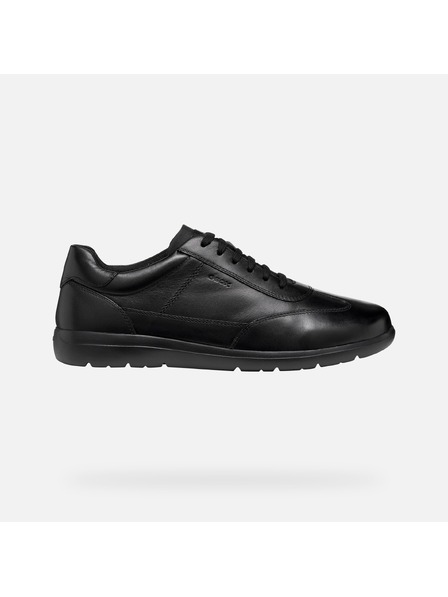 Geox Schwarze Herren-Geschäftsschuhe Geox Leitan