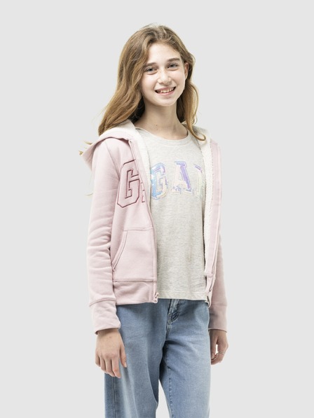 GAP Kinder Sherpa Sweatshirt Logo GAP