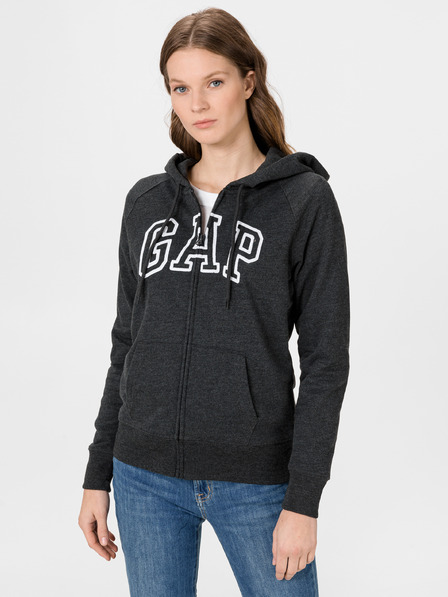 GAP Gap-Sweatshirt mit Logo und Reißverschluss GAP