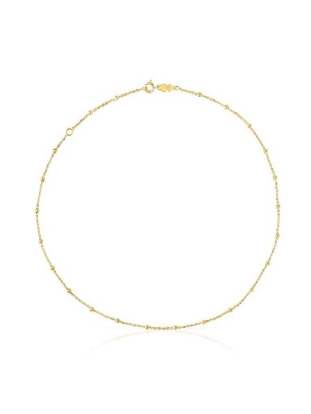 TOUS TOUS Damenhalsband Silber vergoldet 1003626700