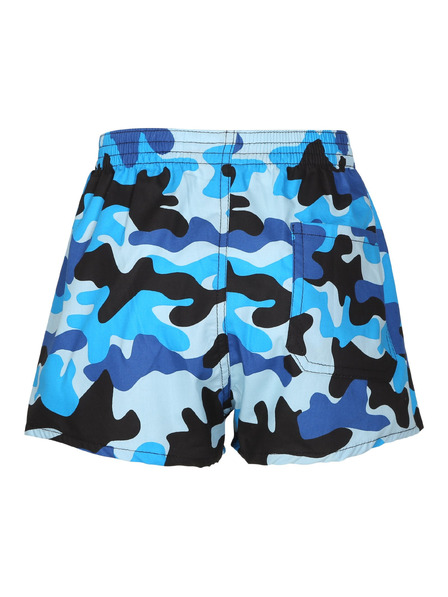 Styx Kinder-Slip Styx art klassisches Gummiband Camouflage blau