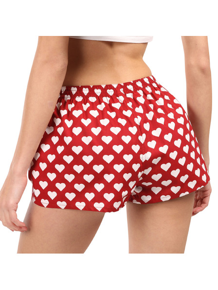 Styx Damen-Shorts Styx art klassisches Gummiband Herzchen