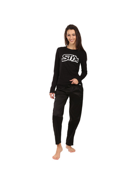 Styx Damen-Pyjama Styx Schwarz