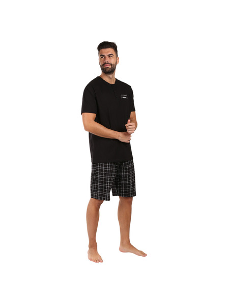 Nedeto Herren-Pyjama Nedeto mehrfarbig