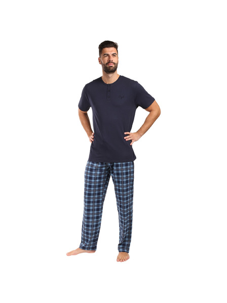 Nedeto Herren-Pyjama Nedeto Modal mehrfarbig