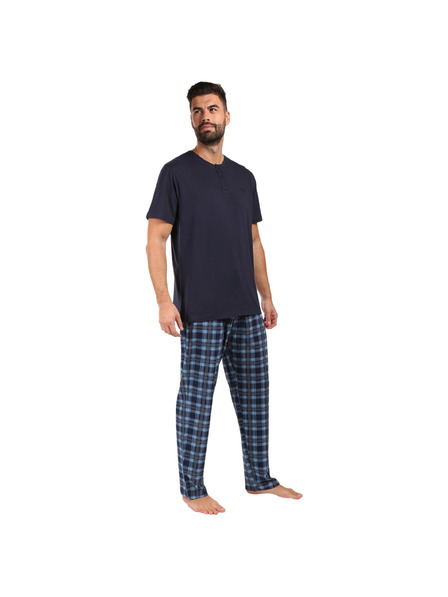 Nedeto Herren-Pyjama Nedeto Modal mehrfarbig