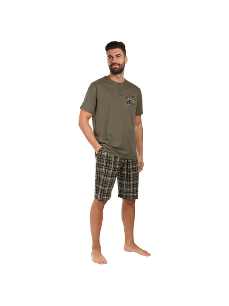 Nedeto Herren-Pyjama Nedeto mehrfarbig