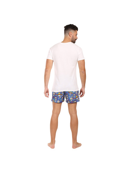 Styx Herren-Pyjama Styx Totenkopf