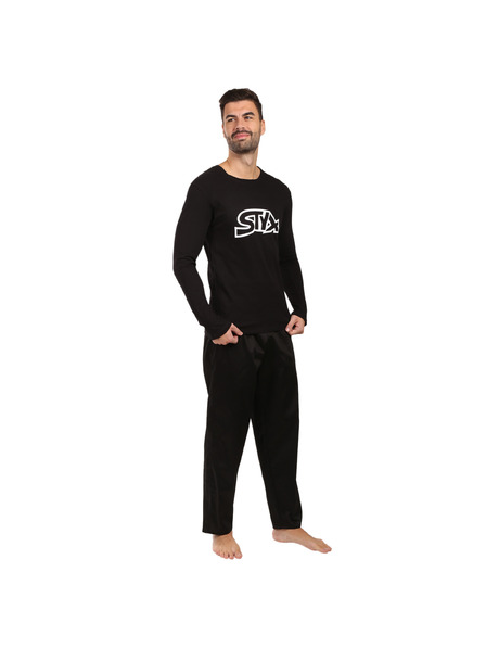 Styx Herren-Pyjama Styx schwarz