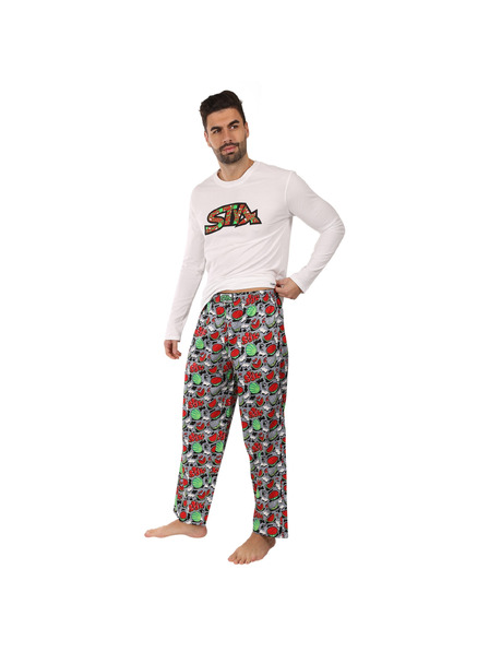 Styx Herren-Pyjama Styx Melonen