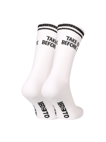 Nedeto Nedeto Socken sportlich hoch Take Off weiß