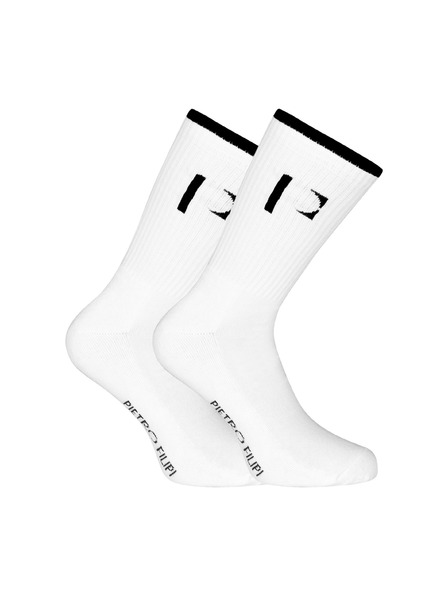 Pietro Filipi Dreierset - Pietro Filipi Socken Sportiv hoch weiß