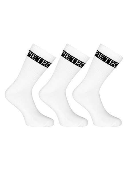 Pietro Filipi Dreierset - Pietro Filipi Socken Sportiv hoch weiß