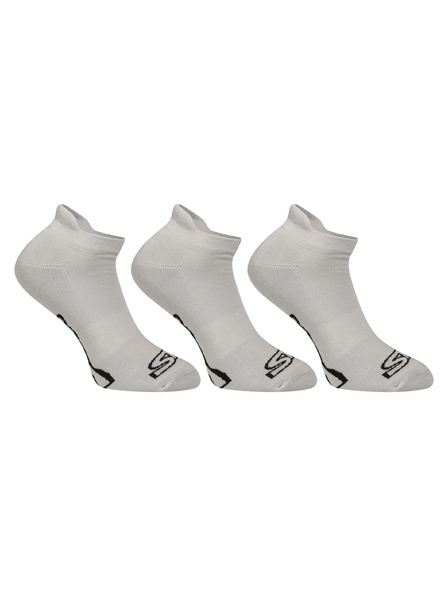Styx Dreierset - Styx Socken kurz grau