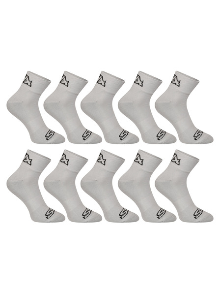 Styx Zehner-Set - Socken Styx Knöchel grau