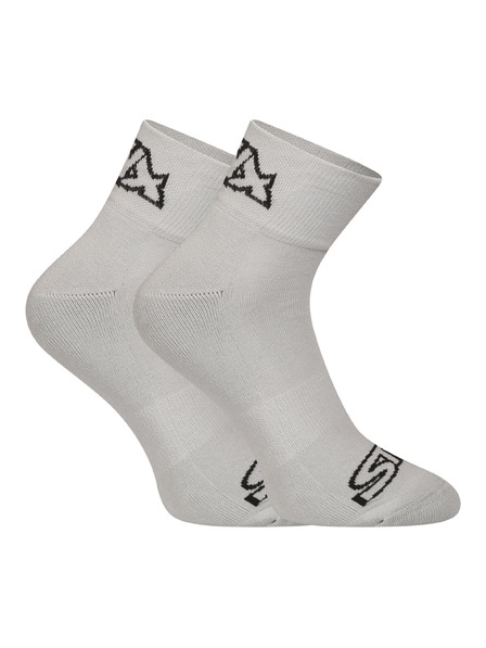 Styx Zehner-Set - Socken Styx Knöchel grau
