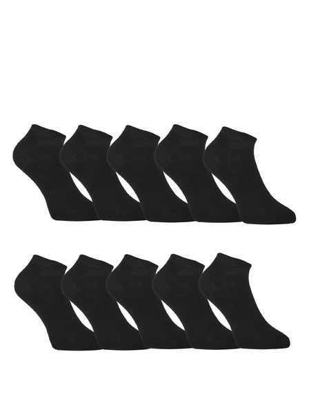 Styx Zehner-Set - Socken Styx kurz Bambus schwarz