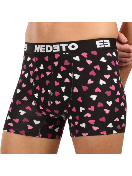 Nedeto Herren-Boxershorts Nedeto Hearts mehrfarbig