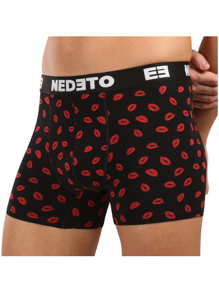 Nedeto Herren-Boxershorts Nedeto Kiss mehrfarbig