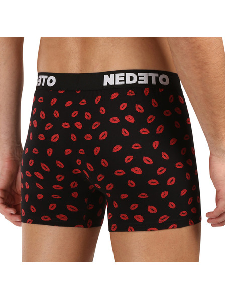 Nedeto Herren-Boxershorts Nedeto Kiss mehrfarbig