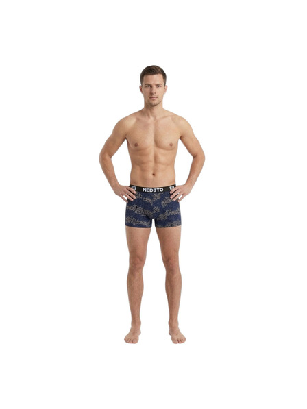 Nedeto Vierer-Set - Herren-Boxershorts Nedeto mehrfarbig