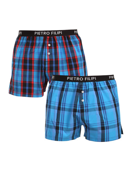 Pietro Filipi Zweier-Set - Herren-Shorts Pietro Filipi mehrfarbig
