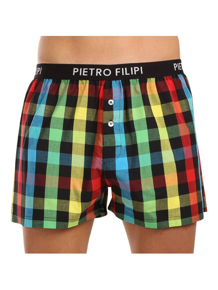 Pietro Filipi Zweier-Set - Herren-Shorts Pietro Filipi mehrfarbig
