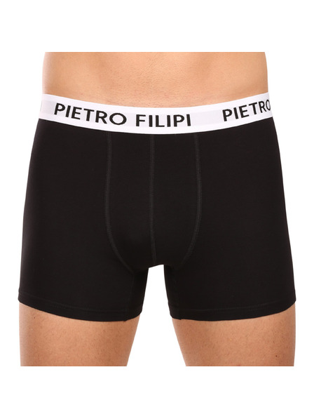 Pietro Filipi Dreierpack - Herrenboxershorts Pietro Filipi schwarz