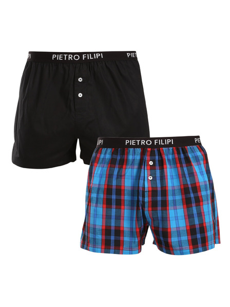 Pietro Filipi Zweier-Set - Herren-Shorts Pietro Filipi mehrfarbig