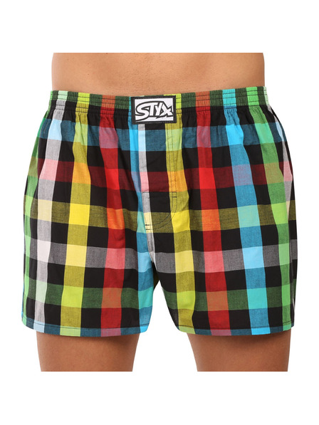 Styx Dreier-Set - Herren Styx Classic Rubber Oversized Shorts mehrfarbig