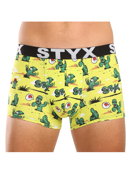 Styx Herren-Boxershorts Styx art Sportgummi Kakteen
