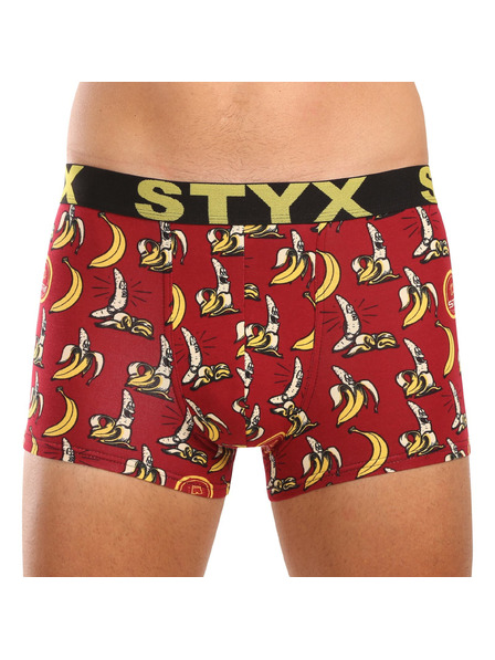 Styx Dreier-Set - Herren-Boxershorts Styx art Sportgummi mehrfarbig