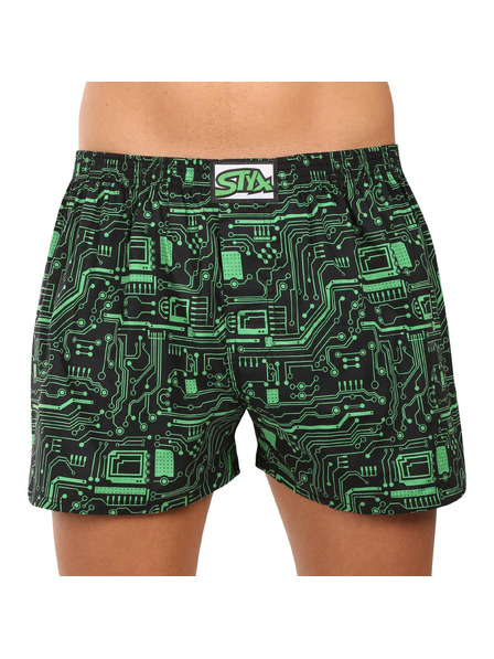 Styx Herren-Shorts Styx art klassisches Gummiband Tiger