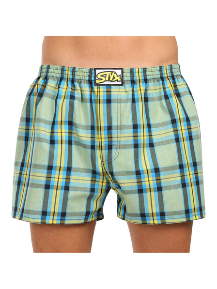 Styx Styx Classic Rubber Shorts für Herren in Übergröße Multicolor