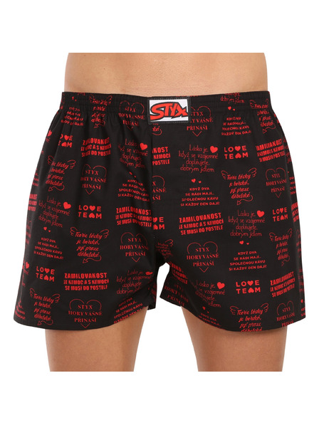 Styx Dreierpack - Herrenshorts Styx art klassisches Gummi mehrfarbig
